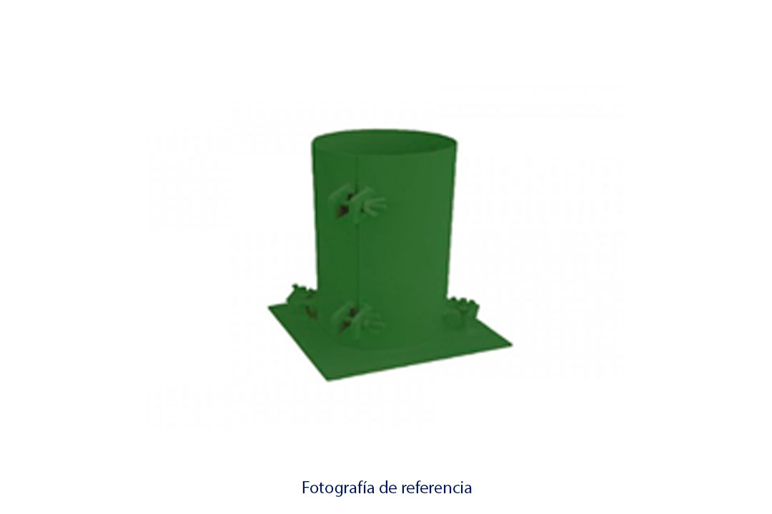 Cilindro de prueba de concreto